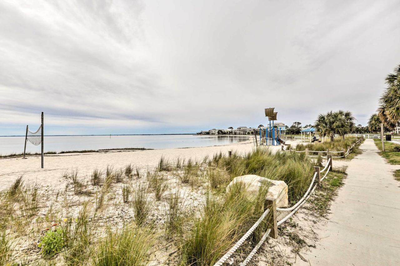 Waterfront Escape With Balcony On Shell Point Beach! Panacea المظهر الخارجي الصورة