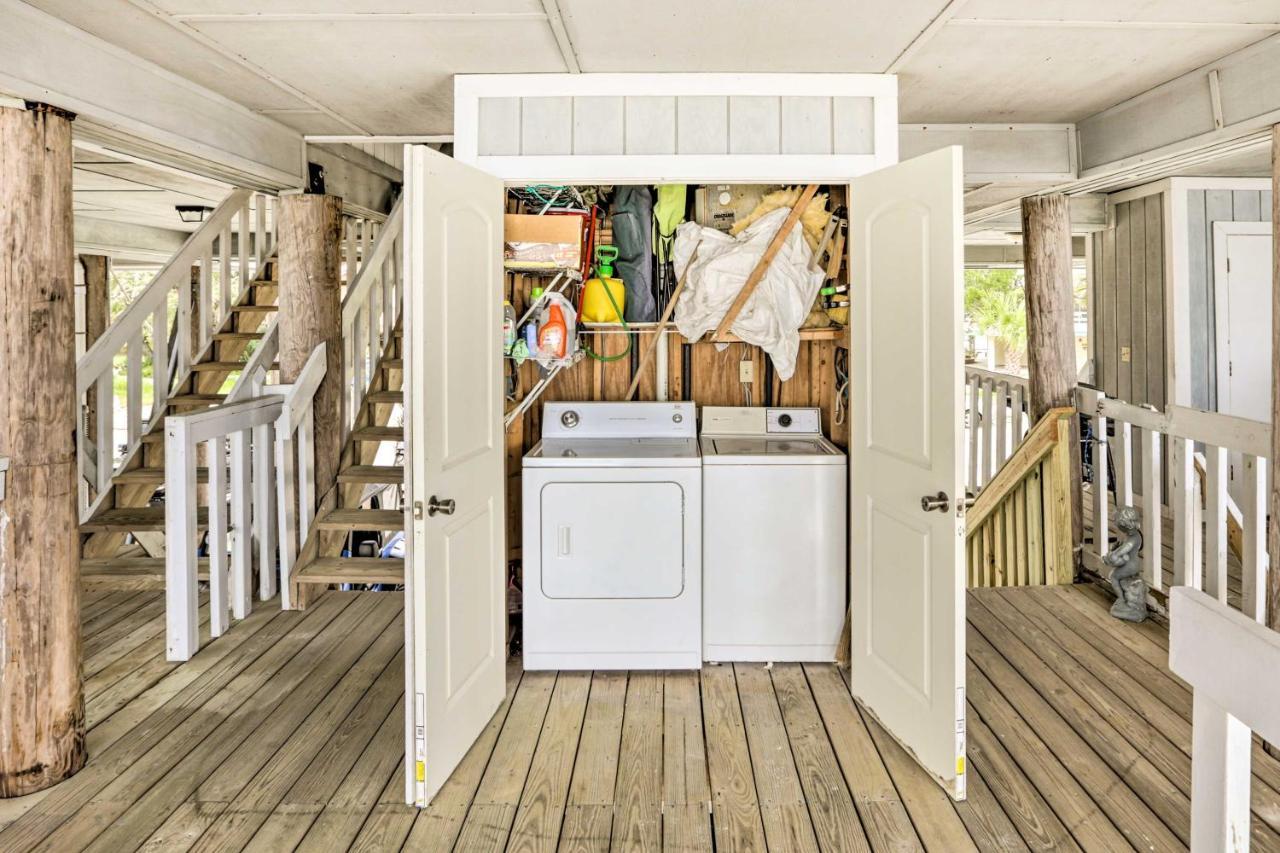 Waterfront Escape With Balcony On Shell Point Beach! Panacea المظهر الخارجي الصورة